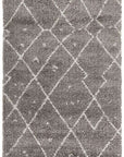 Rug Culture RUGS Nahla Grey Textured Tribal Rug (Discontinued)