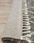 Rug Culture RUGS Nahla Grey Textured Tribal Rug (Discontinued)