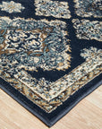 Rug Culture Rugs Oxford Navy Traditional Rug