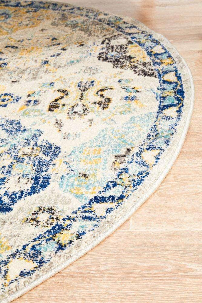 Rug Culture Rugs Poppy Multi Transitional Round Rug