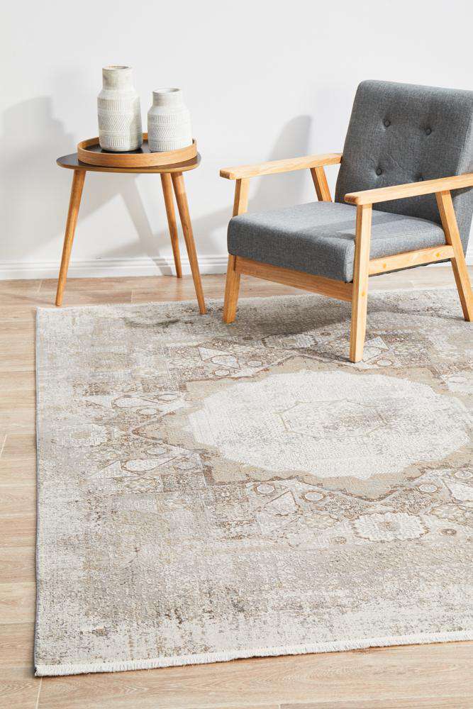 Rug Culture RUGS Reflections 110 Stone Rug