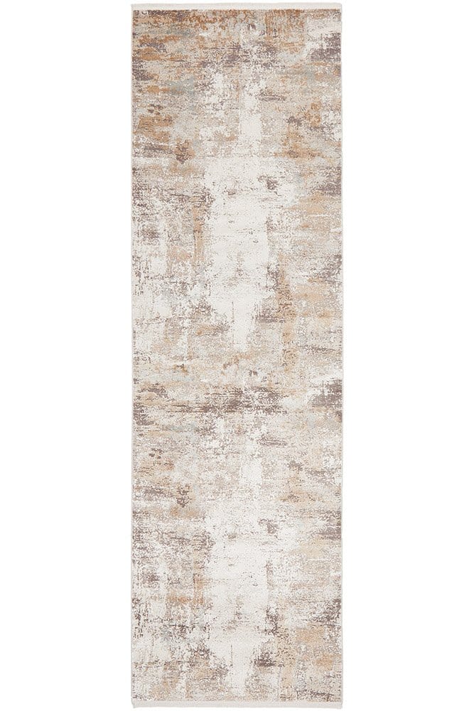 Rug Culture RUGS Reflections Natural Bamboo Silk Runner