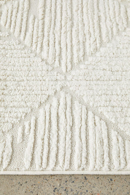Serenade Shilo White Rug | Simple Style Co