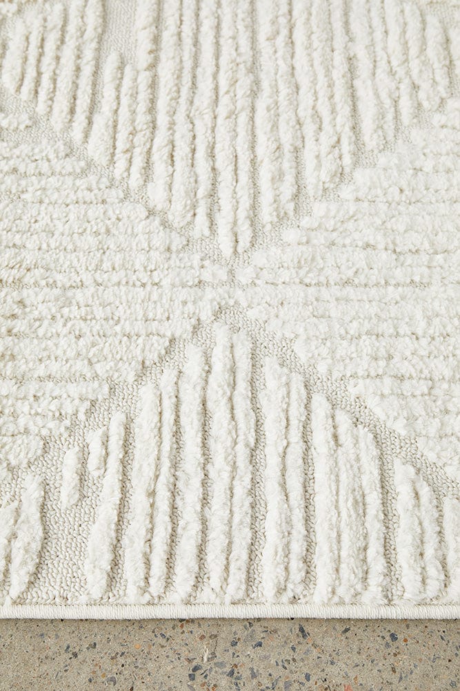 Serenade Shilo White Rug | Simple Style Co