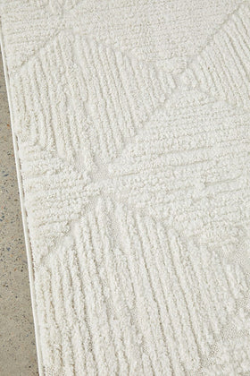 Serenade Shilo White Rug | Simple Style Co
