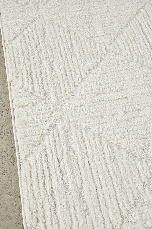 Serenade Shilo White Rug | Simple Style Co