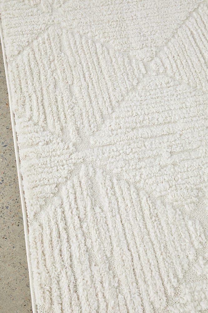 Serenade Shilo White Rug | Simple Style Co