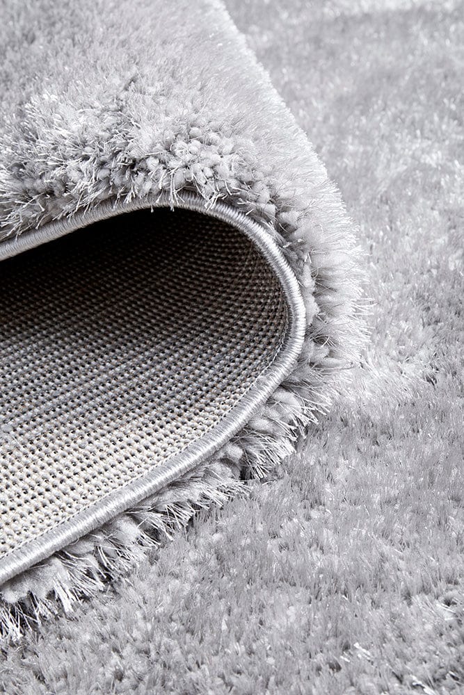 Sienna Silver Shag Rug | Simple Style Co