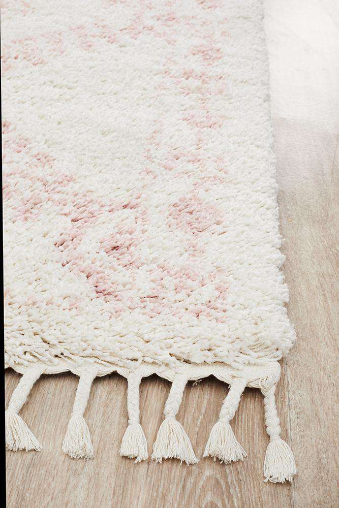 Sofia Pink Boho Rug Simple Style Co