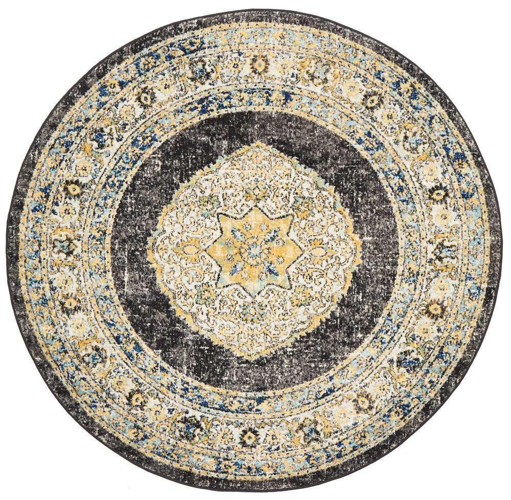 Rug Culture RUGS Taner Transitional Round Rug (Discontinued)