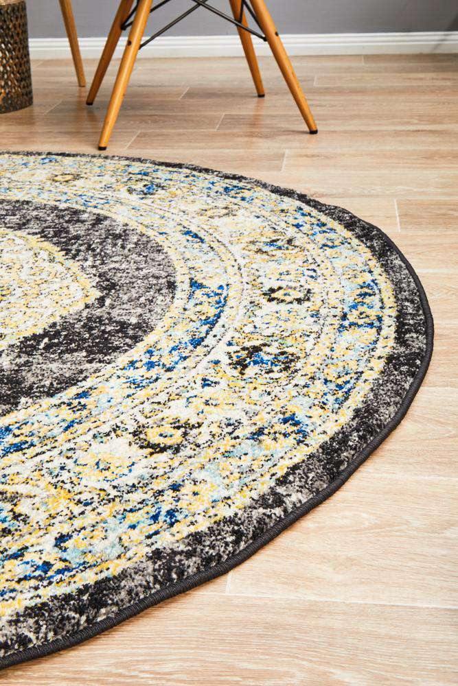 Rug Culture RUGS Taner Transitional Round Rug (Discontinued)