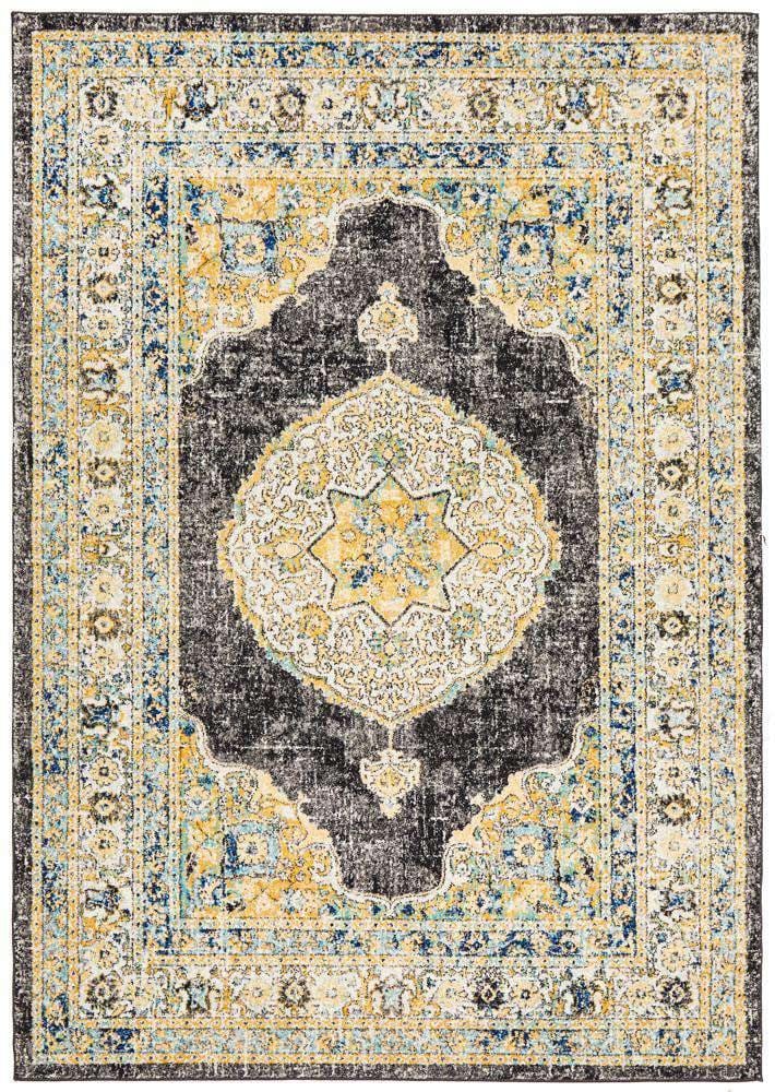 Taner Transitional Rug Black | Rugs Online - Simple Style Co