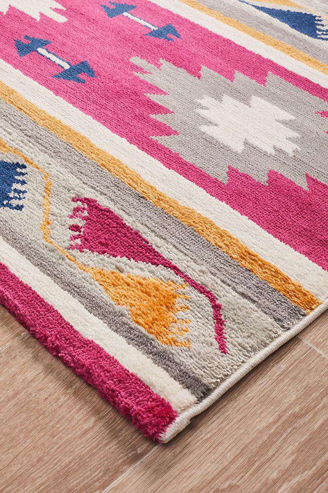 Rug Culture RUGS Tulum Oriental Rug - Pink (Discontinued)