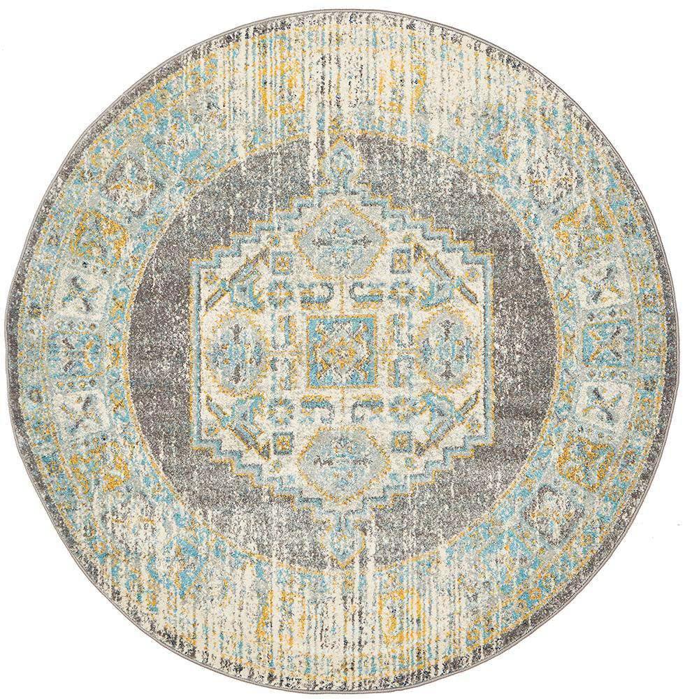 Rug Culture RUGS Zephyr Transitional Round Rug