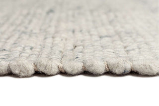 Selwyn Ivory Blue Marbled Wool Rug