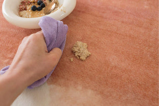 Taranto Terracotta Printed Washable Rug