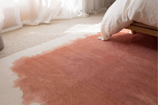 Taranto Terracotta Printed Washable Rug