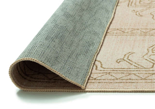 Teruel Traditional Beige Washable Rug