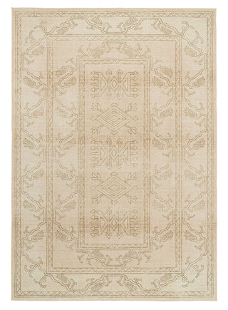 Teruel Traditional Beige Washable Rug