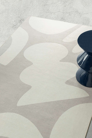 Whidbey Stone Abstract Indoor Outdoor Washable Rug