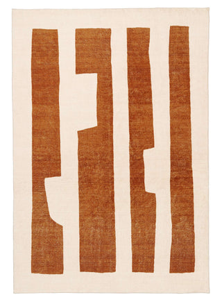 Yorkville Brown Printed Washable Rug