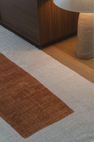 Yorkville Brown Printed Washable Rug