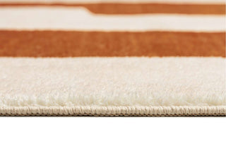 Yorkville Brown Printed Washable Rug