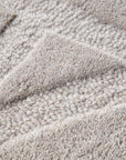 Ellipse Light Grey Wool Rug *FINAL SALE