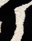 Zanzibar Black & White Wool Rug