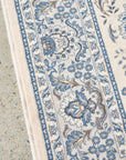 Close up view of the Melody Nain Cream Rug | Simple Style Co
