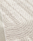 Detailed view of the Prague Klarn Tan Rug | Simple Style Co