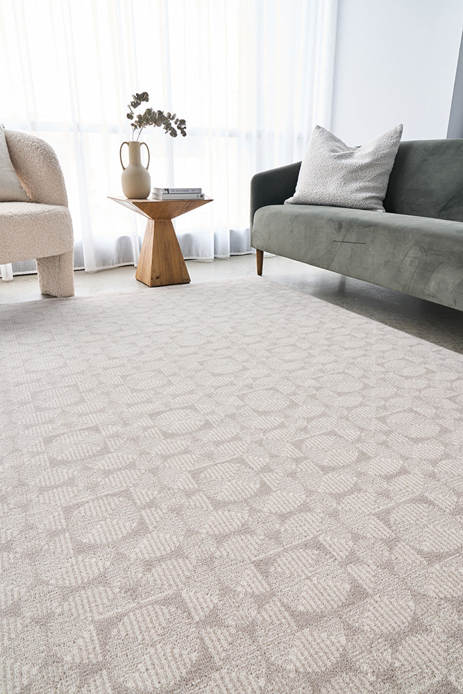 Prague Niko Silver Rug | Simple Style Co