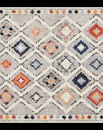 Zaida Grey Diamond Moroccan Rug - Simple Style Co