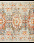 Faris Blue Tribal Round Rug - Simple Style Co