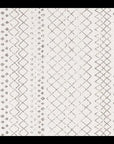 Selma White Grey Tribal Transitional Rug - Simple Style Co